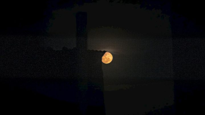 Lâmpada de Parede Criativa Nórdica para Eclipse Lunar