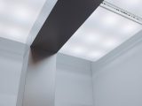 Luz de teto embutida de LED redonda simples