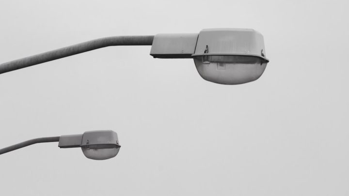 Luminária de teto de vidro transparente moderna