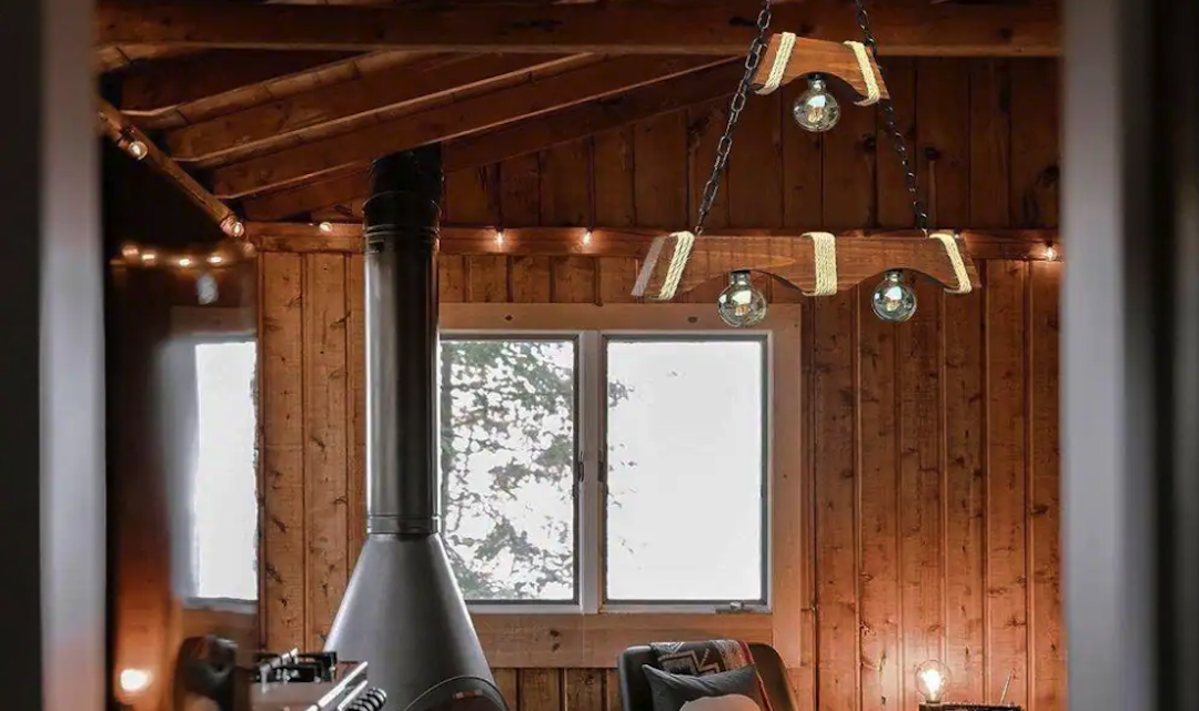 Iluminação de Pendente Estilo Campestre